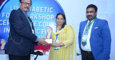 Physiotherapy dean Dr. Pooja Anand, 3 others chair sessions in workshop on diabetic foot management