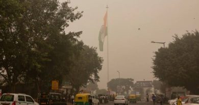 Delhi’s average air quality index remains in ‘very poor’ category