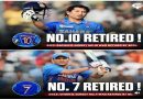 MS Dhoni’s iconic number 7 jersey retired by BCCI, becomes 2nd Indian after Sachin Tendulkar to be given this honour