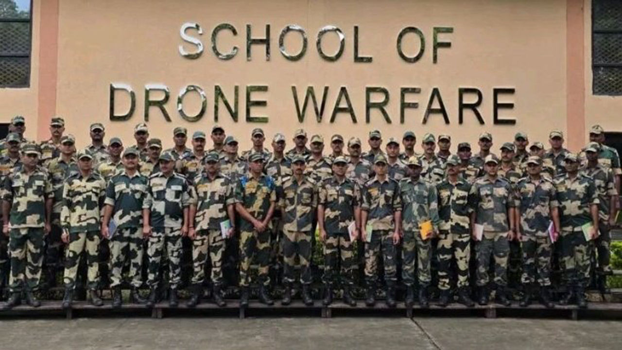 BSF inaugurates School of Drone Warfare in Tekanpur to train drone commandos and warriors.