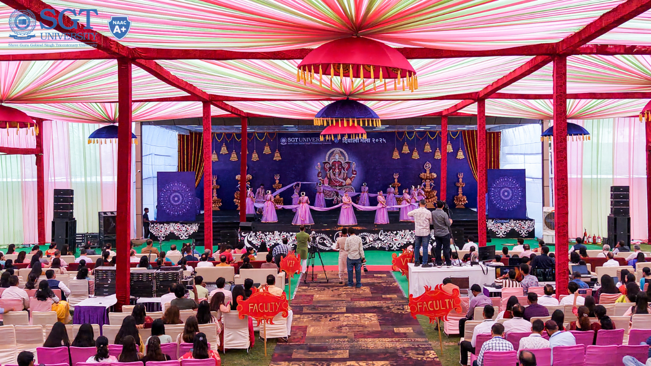 SGT University Shines Bright with Joy and Togetherness at Diwali Mela 2025