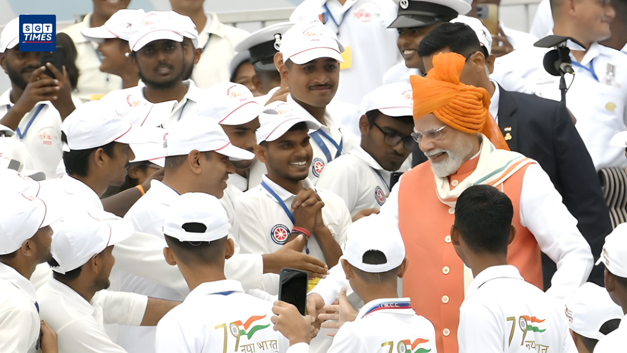 PM Modi inaugurating Vande Mataram 150th anniversary celebrations in New Delhi.