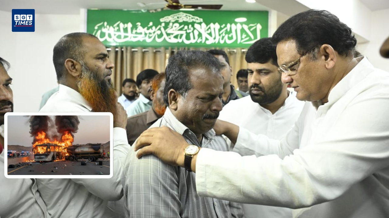 Saudi Arabian bus crash kills 45 Indian pilgrims