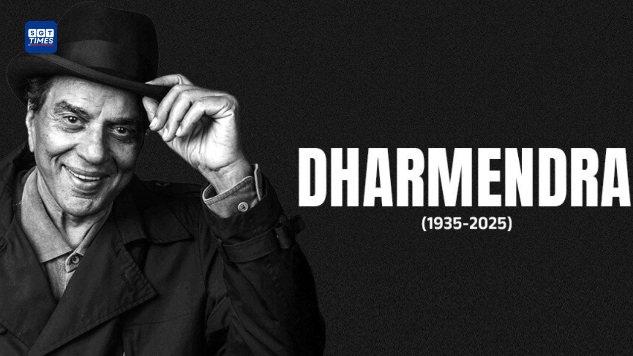 Legendary Bollywood actor Dharmendra passes away at age 89.