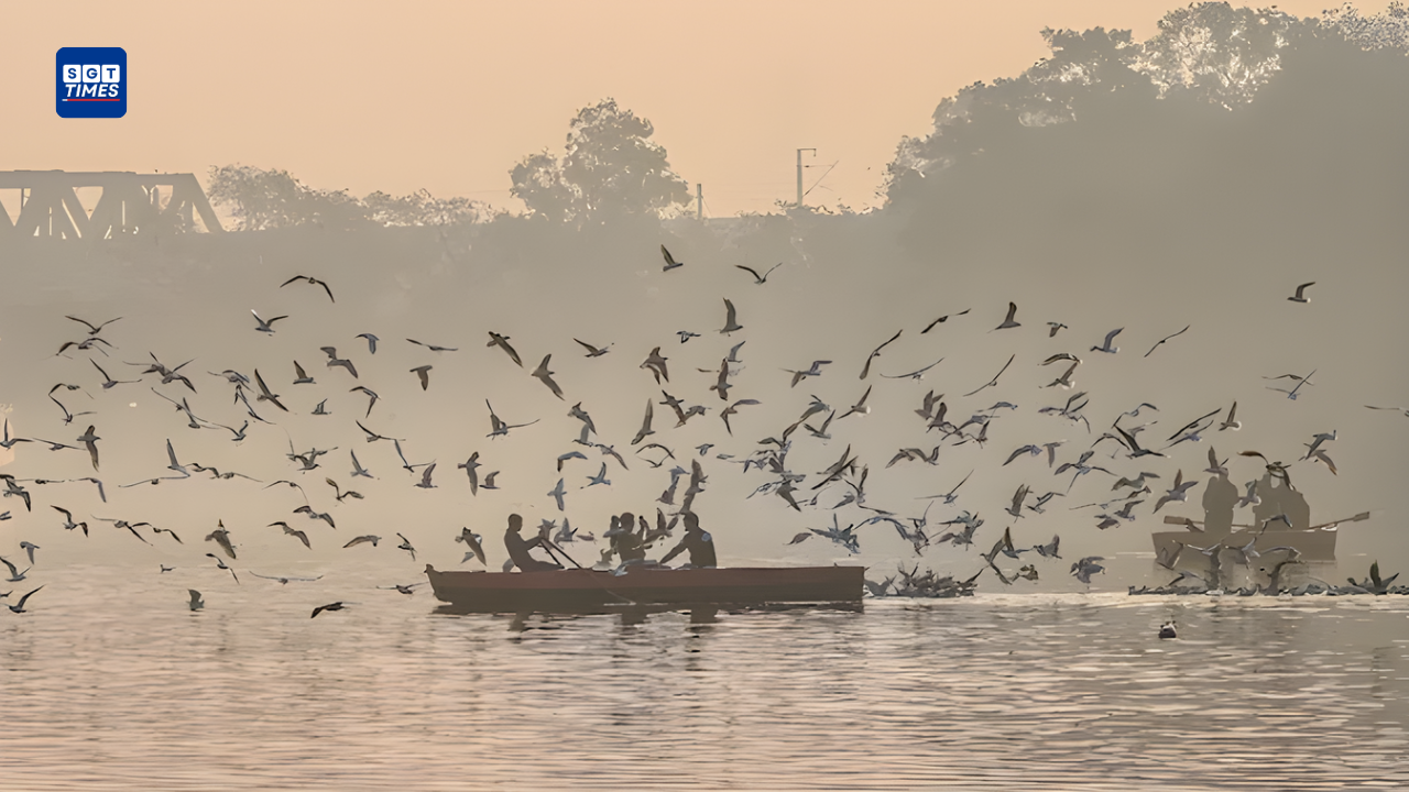 Delhi’s air quality declines as AQI nears very poor category amid fog and pollution.