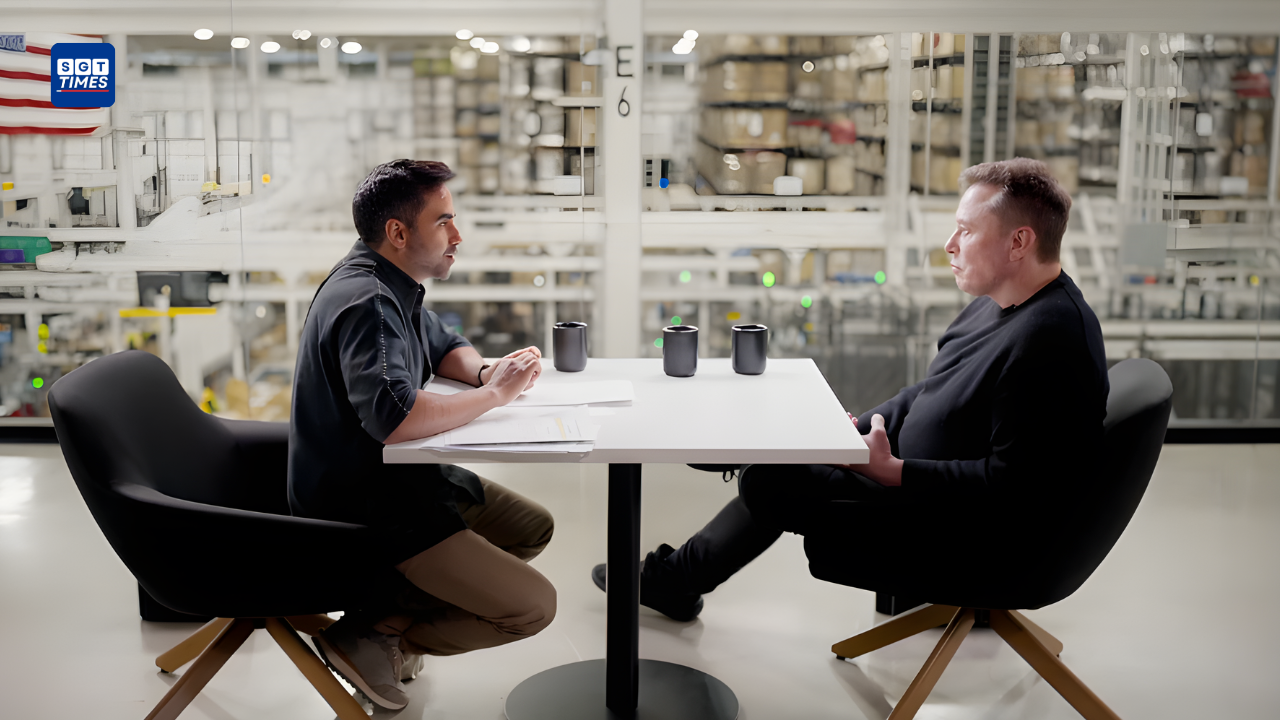 Elon Musk speaks on H-1B visa benefits and Indian talent during a podcast.