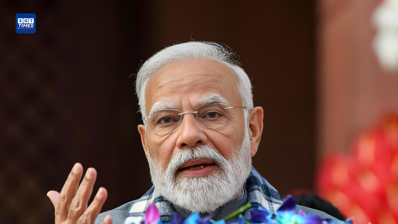 Image showing the new PMO complex renamed as Seva Teerth.