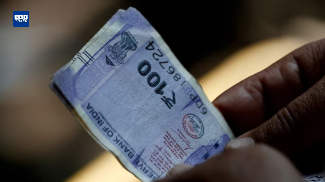 Indian rupee declines to record ₹90 per US dollar.