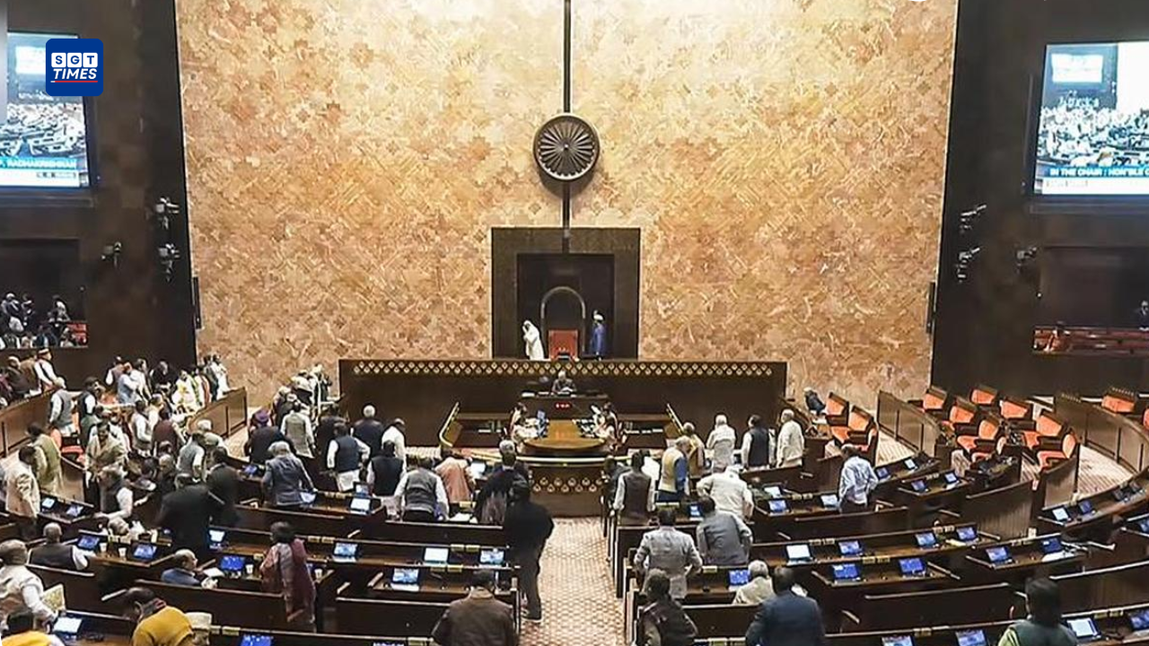 Rajya Sabha proceedings during debate on Motion of Thanks to the President’s address