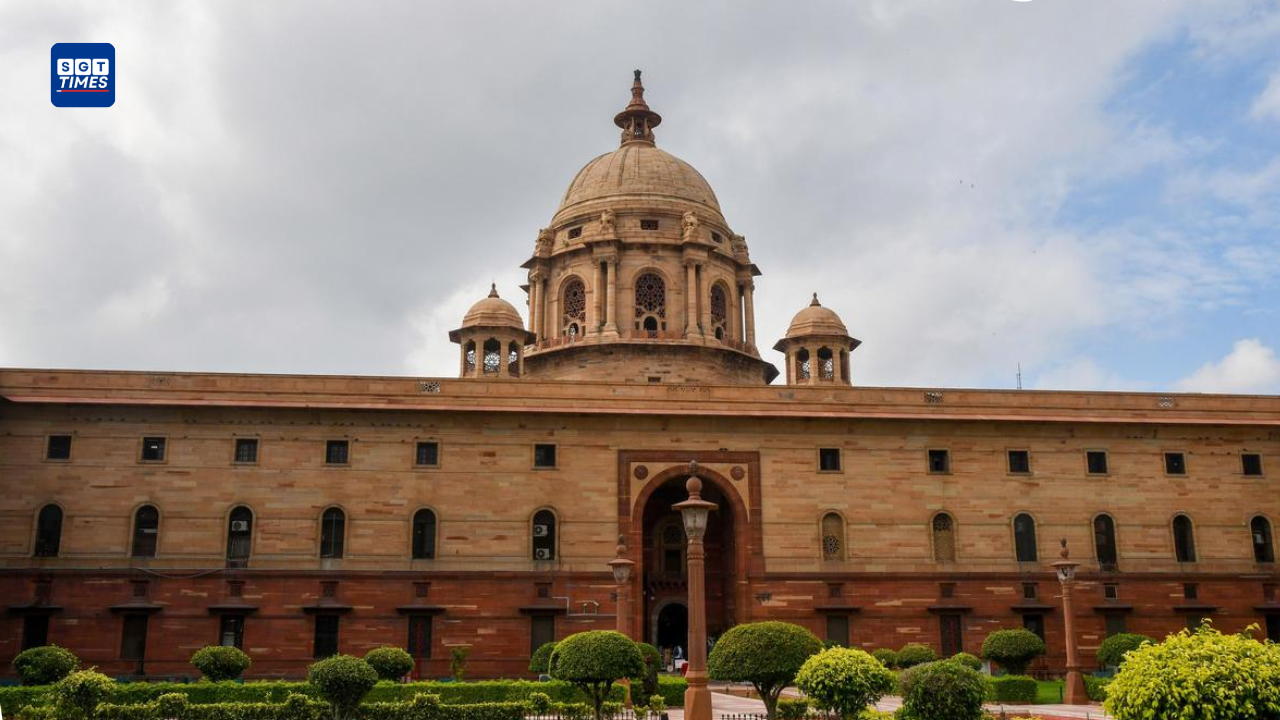 Prime Minister Narendra Modi at the inauguration of Seva Teerth and Kartavya Bhavan complexes in New Delhi under the Central Vista redevelopment project.