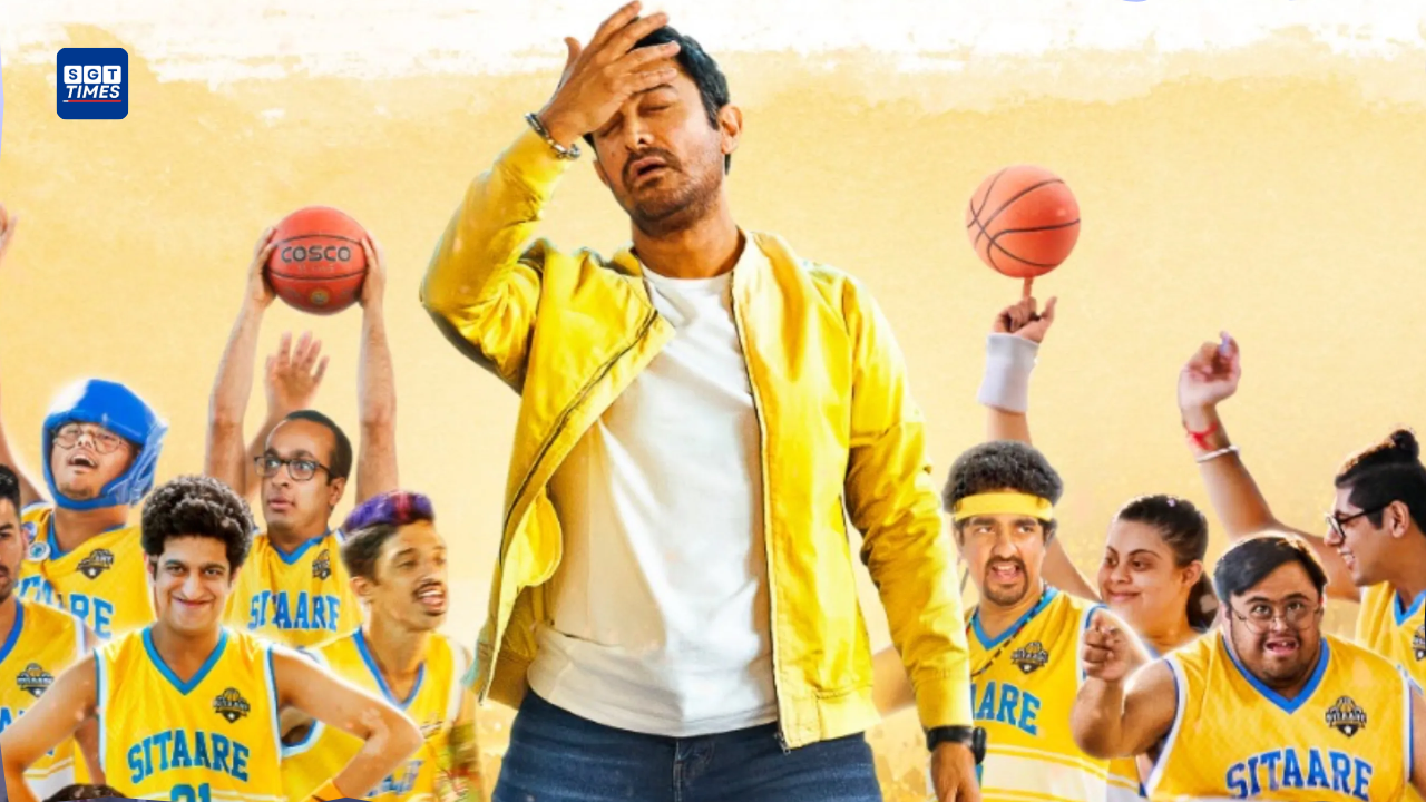 Aamir Khan in a scene from the film Sitaare Zameen Par.