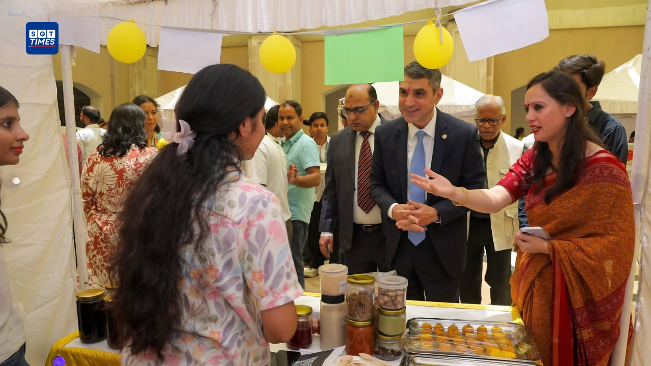 SGT University celebrated Mango Festival 2026 with unique mango varieties, student competitions, delicious treats, and a vibrant campus atmosphere