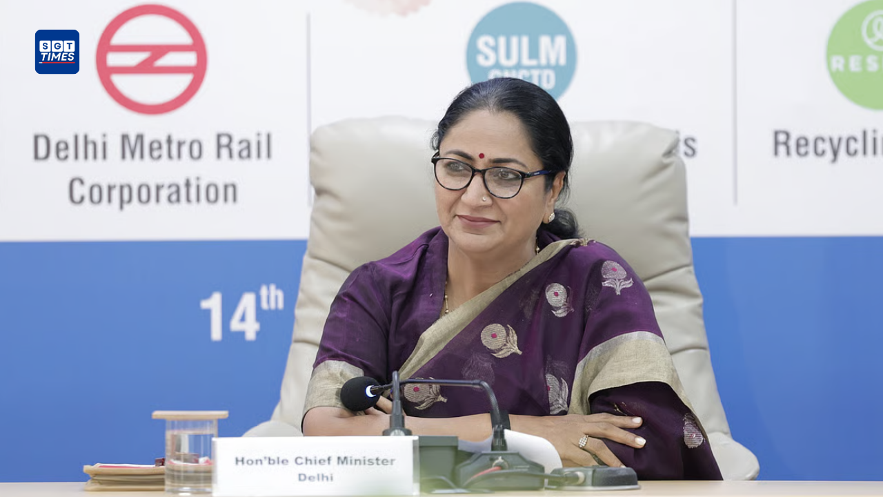 Delhi Chief Minister announcing the Rs 400 crore Start-up and Incubation Policy to promote innovation and entrepreneurship in the national capital.