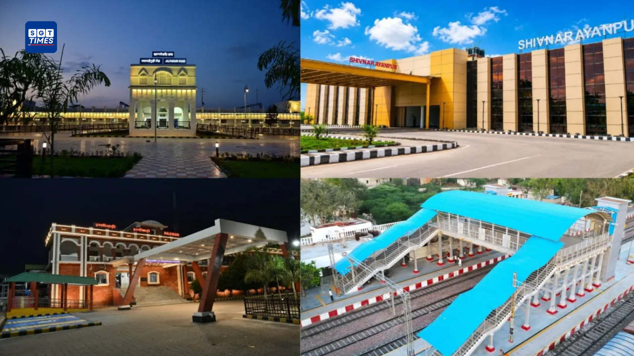 Prime Minister Narendra Modi virtually inaugurates 75 redeveloped Amrit Bharat railway stations across India.