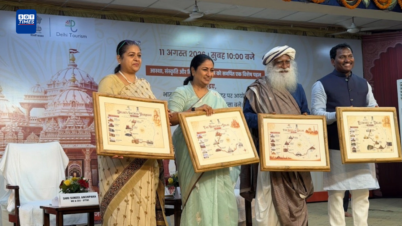 Delhi government launches four spiritual and heritage tourism circuits connecting major landmarks across the capital.