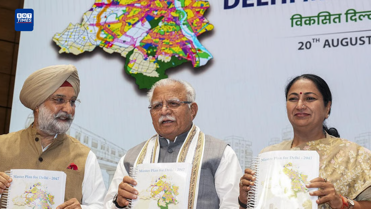 Delhi Master Plan 2047 focusing on housing transport and urban development