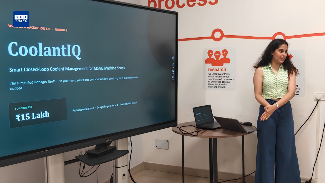 Young innovators and startup teams participating in SGT University’s Hackathon 6.0.