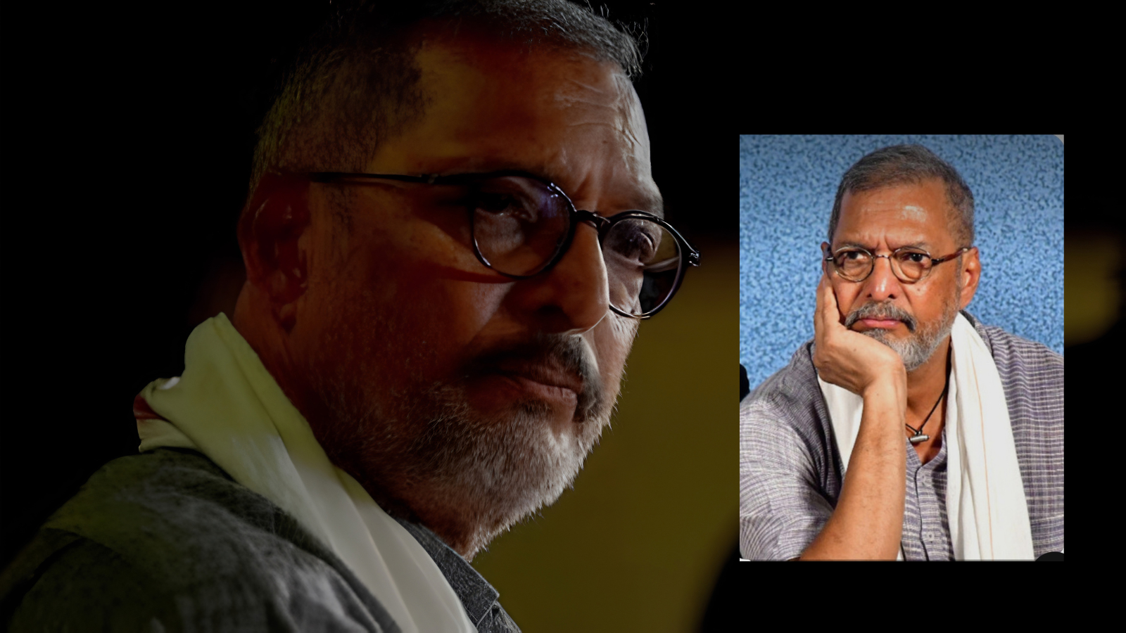 Veteran actor Nana Patekar during a public appearance