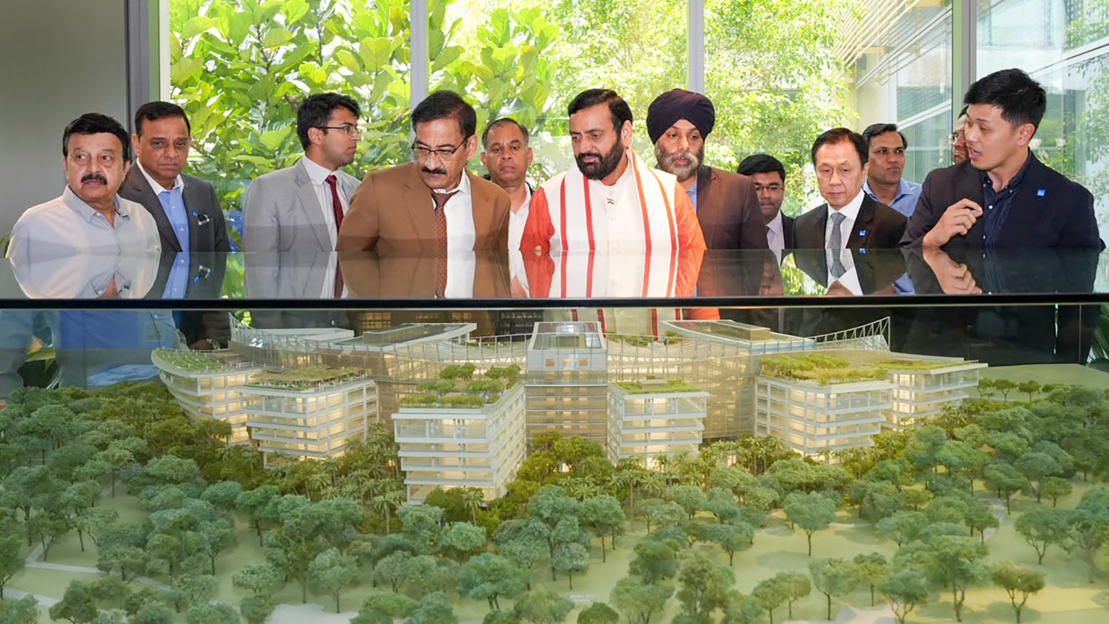 Haryana CM Studies Singapore Models for Gurugram Convention Centre Haryana Chief Minister Nayab Singh Saini during his Singapore visit to study infrastructure and convention centre facilities